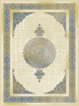 فرش 700 شانه وینتیج طلاکوب کد 5293 فردین